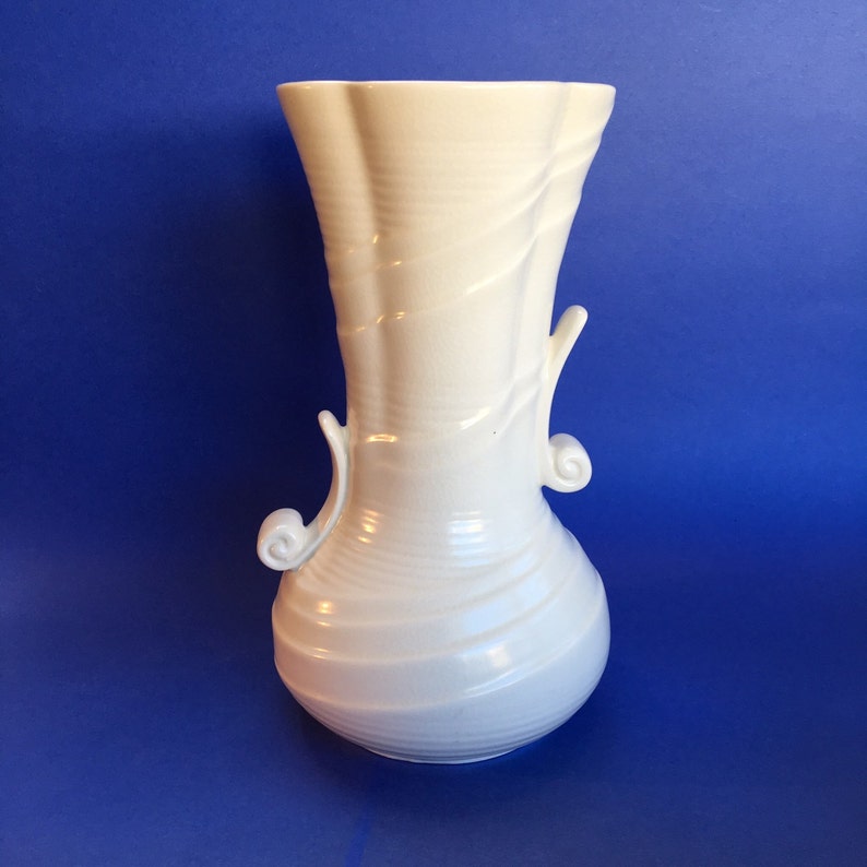 Sylvac Ivory Art Deco English Pottery Vase Etsy