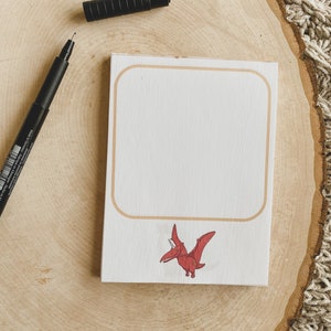 Unicornasauruos Memo Pad - hande made assembled by hand 48 count