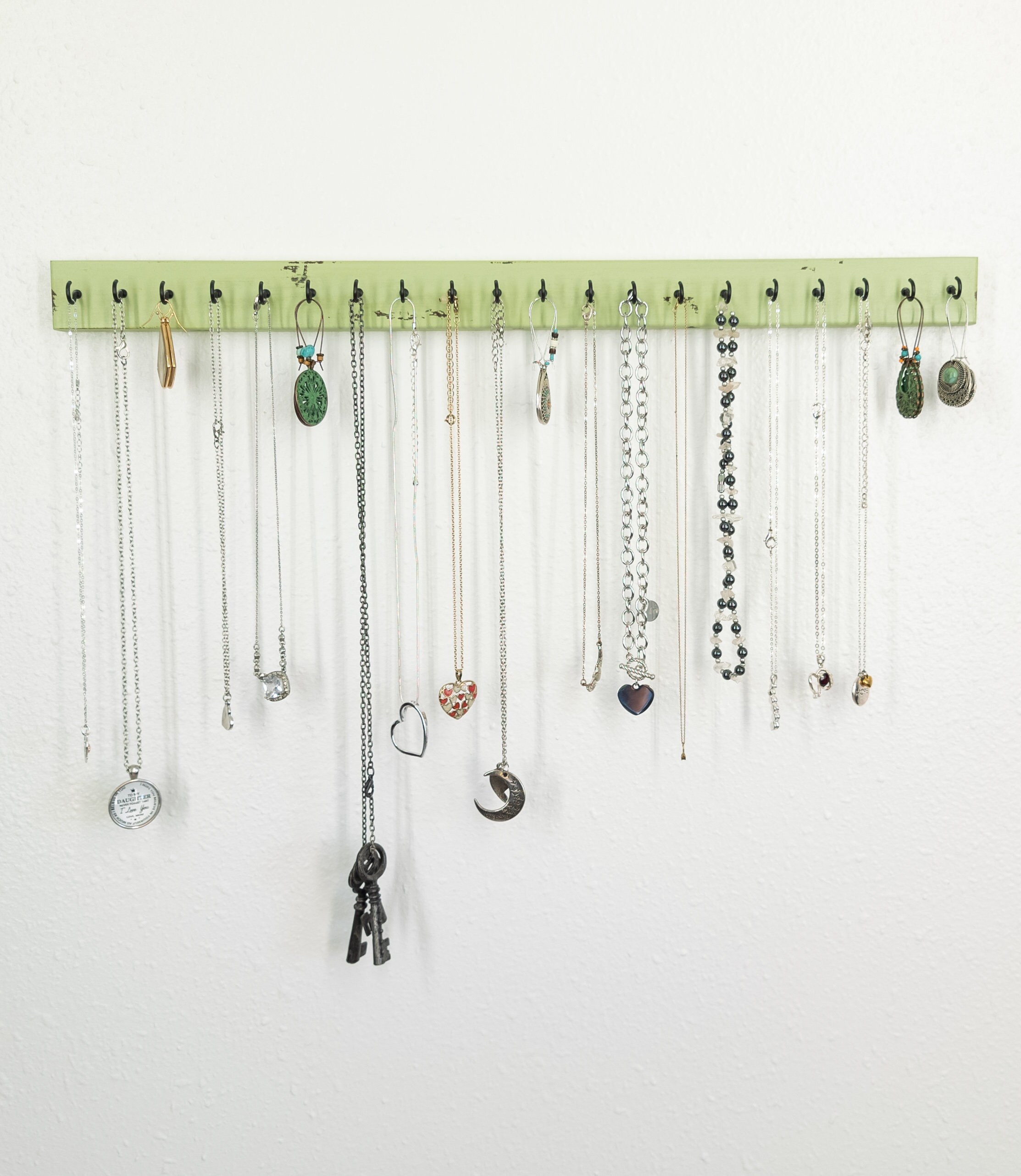 Wall Mounted Jewelry Organizer Necklace Hanger Jewelry Holder, Jewelry  Display, Necklace Hooks, Wall Necklace Hanging Rack, Watch 