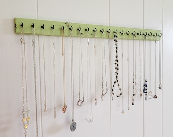 Minimalist Jewelry Organizer Displays Jewelry and Untangles the Drawer or Bowl.  Farmhouse to Industrial, Boho to Modern Design