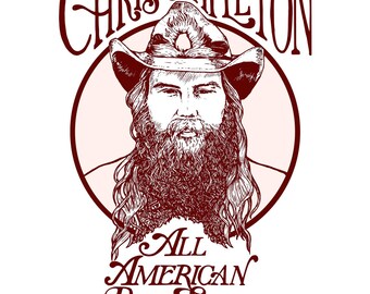 Chris Stapleton Cover 24" Poster