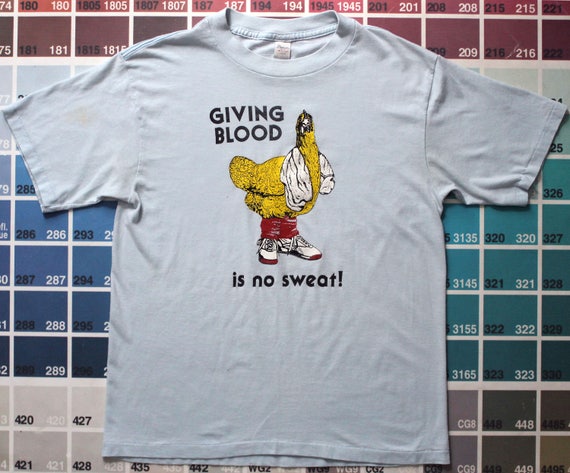 Vintage funny blood donor shirt