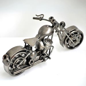 One-Of-A-Kind Christmas Gift Idea, Chopper (A) Motorcycle Welding sculptures, Wow BIRTHDAY Gifts, Cool Graduation gift, Cool Gift for Boss
