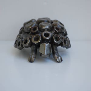 Turtle Scrap Metal Sculpture, Gift For Anniversary, Surprised Birthday gift, Best Wedding Gifts, Cool Mother day gifts, Cool gift for dad image 7