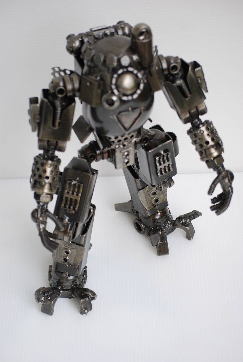 ATLAS TITANFALL METAL Sculpture Action Figure Big Model Etsy