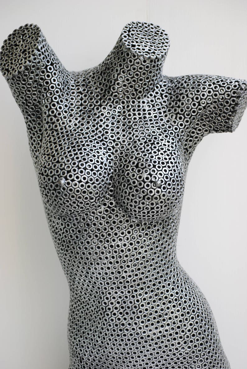 Lady Torso big-80cms High Abstract Metal Sculpture Large - Etsy