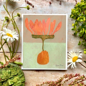 Daisy, greeting card