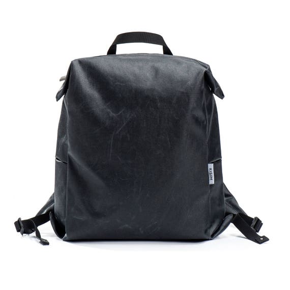 small canvas backpack purse