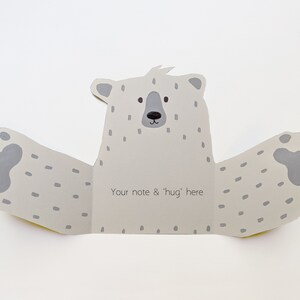 Bear Hug Card - Etsy