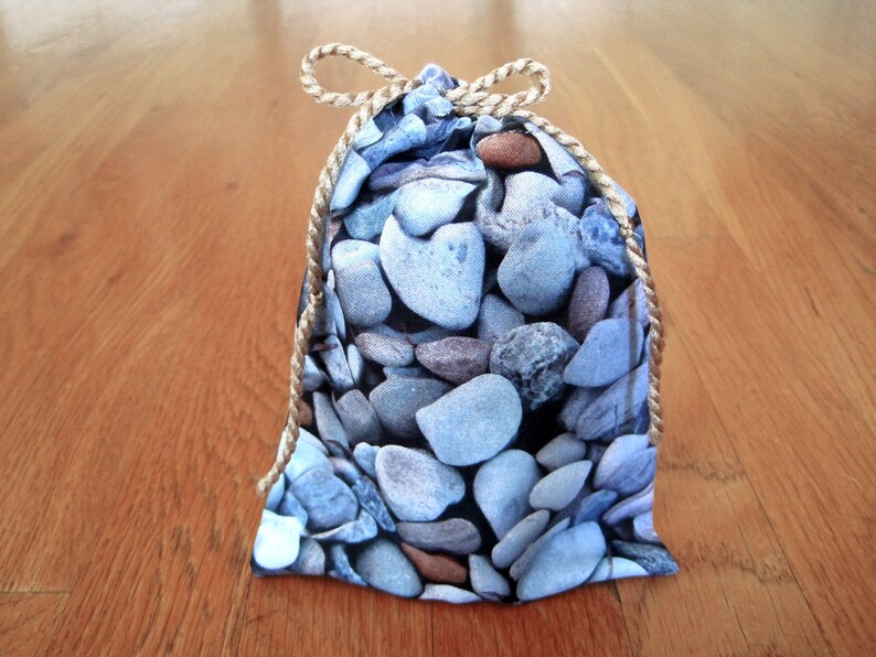 Lapidary Pouches 4x6  SET of 10 River Rocks Pebbles Stones image 5