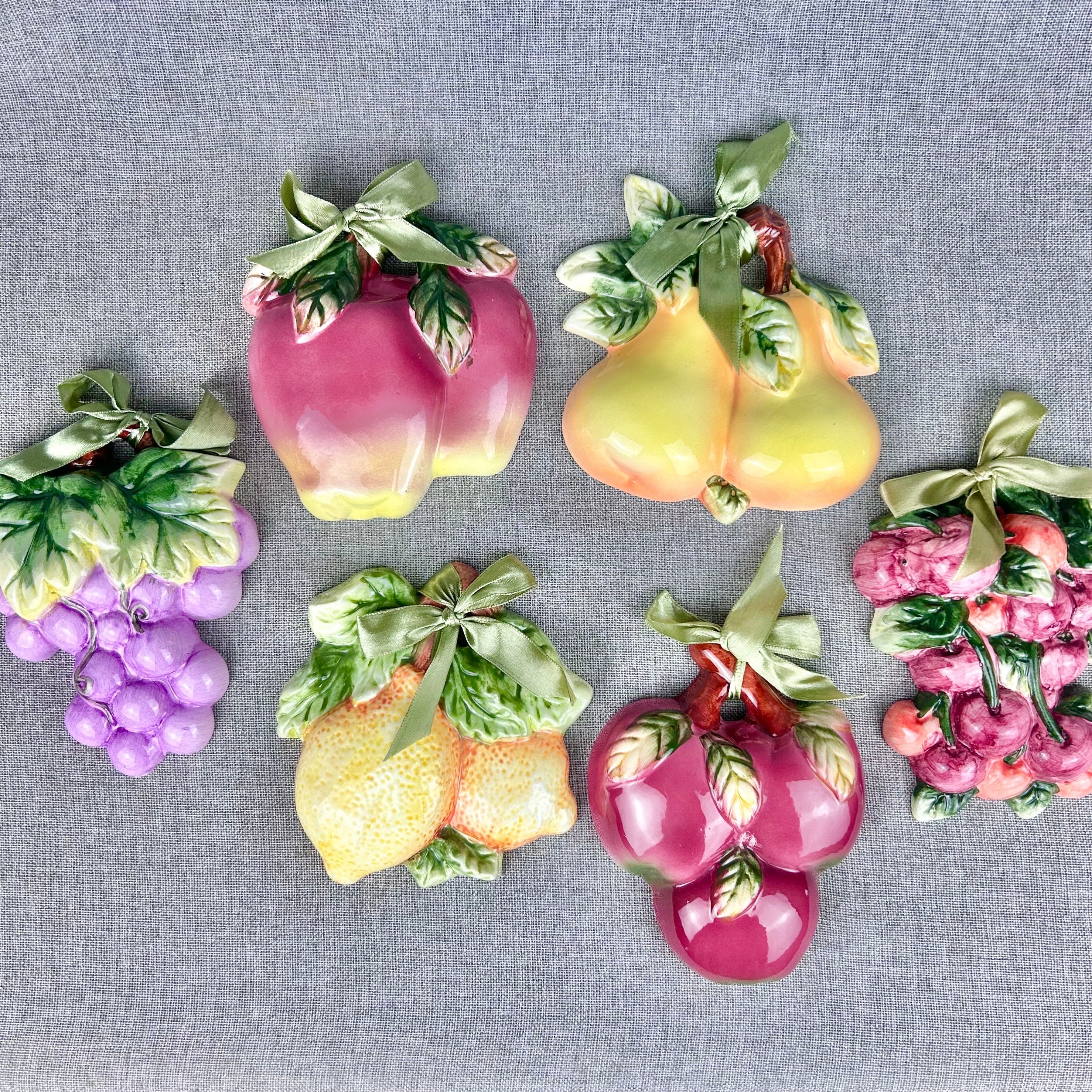 Ceramic Vintage Vegetable Wall Decor - Etsy