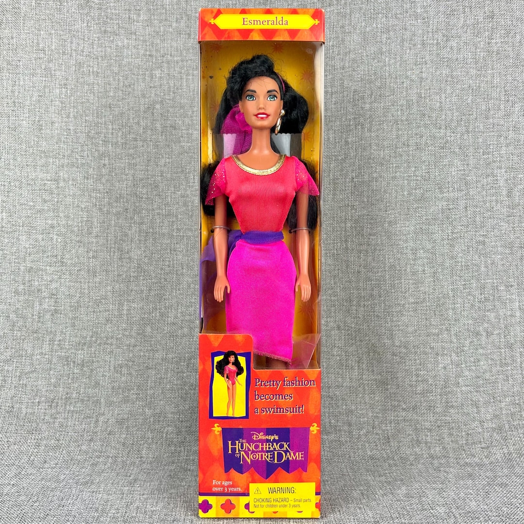 Vintage 90’s Disney Mattel Hunchback of Notre Dame Esmeralda Doll