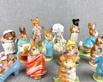Jemima Puddleduck With Foxy Whiskered Gentleman- Beatrix Potter
