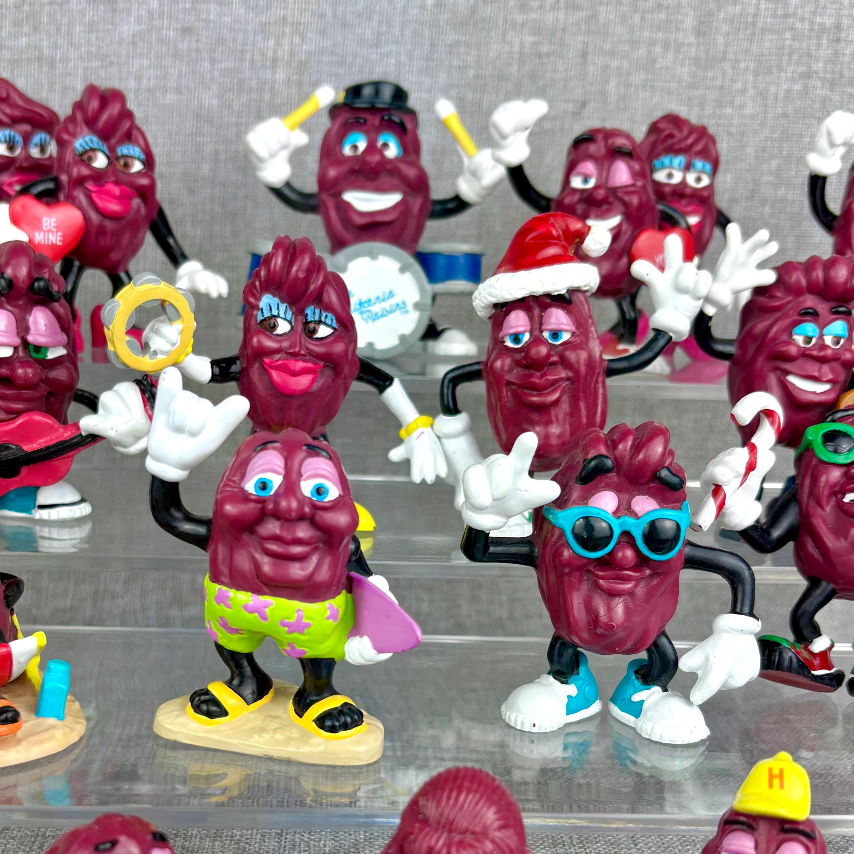 Vintage 80’s California Raisins PVC Character Figures - Larger Size - Etsy