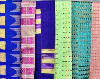 Traditional Nigerian Yoruba Aso Oke Cloth Ipele