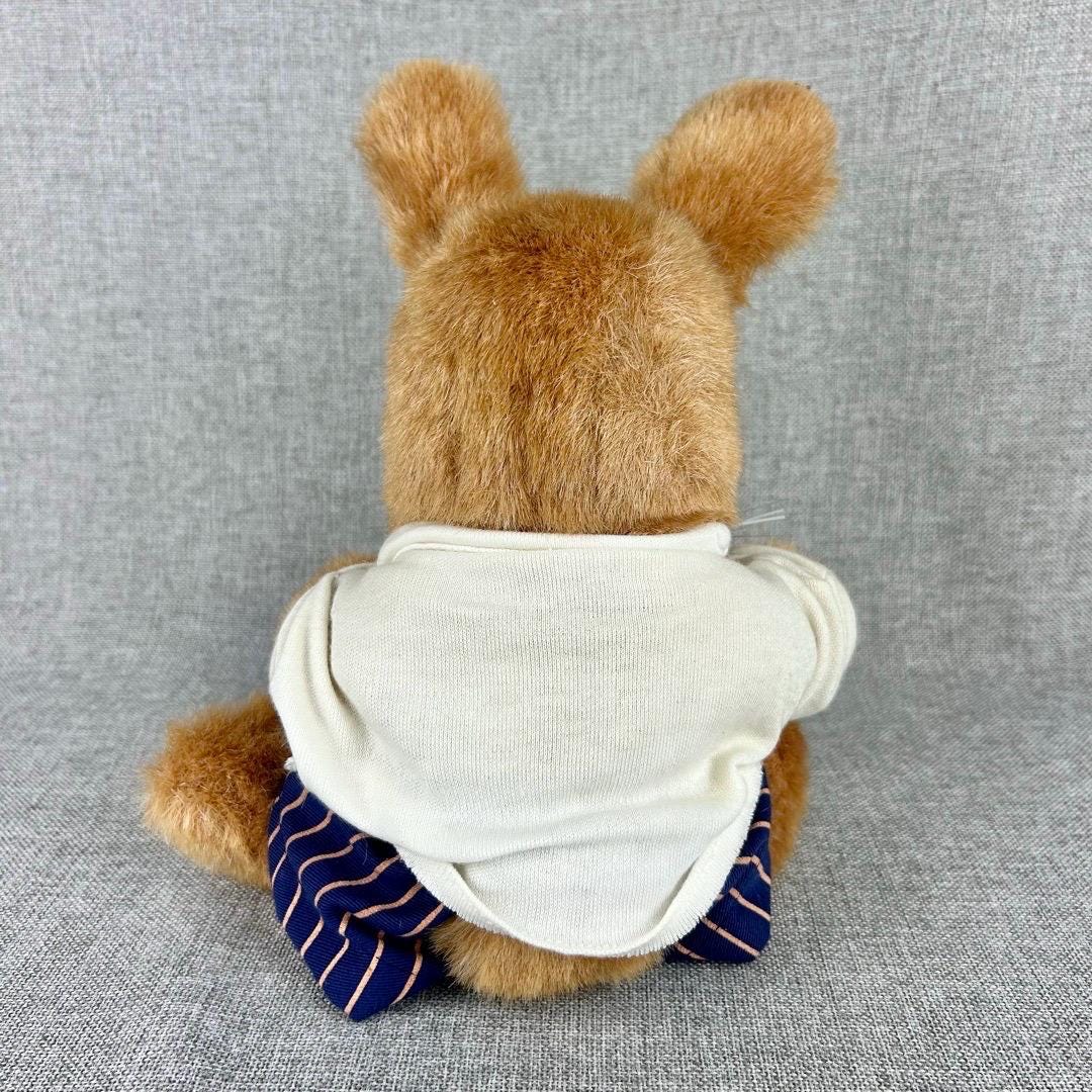 Raikes Originals Wood Face Vincent Jr. Rabbit Plush - Etsy