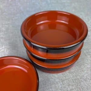 Cermer Terracotta Dessert Ramekins Baking Dishes Crème Brûlée Flan
