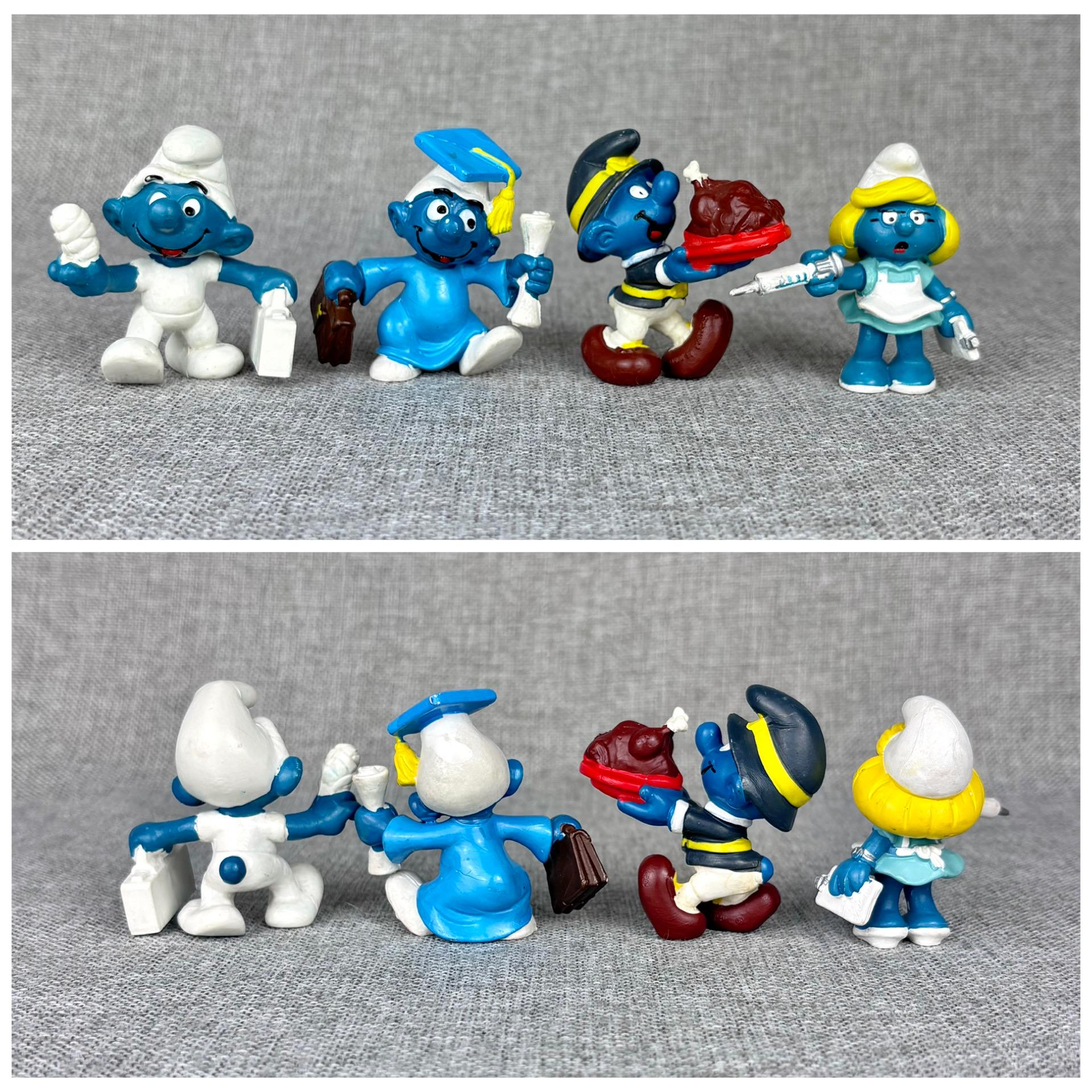 Vintage Peyo Schleich Smurfs PVC Figures Figurines - Etsy