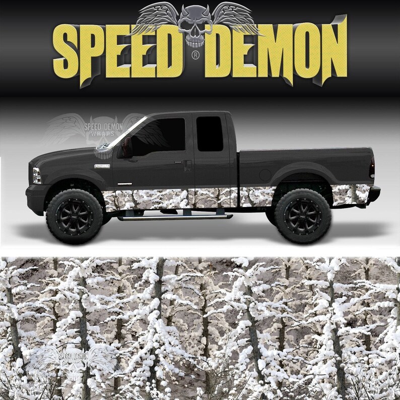 Rocker Panel Wrap Graphic Decal Wrap Kit Truck SUV Blizzard Etsy