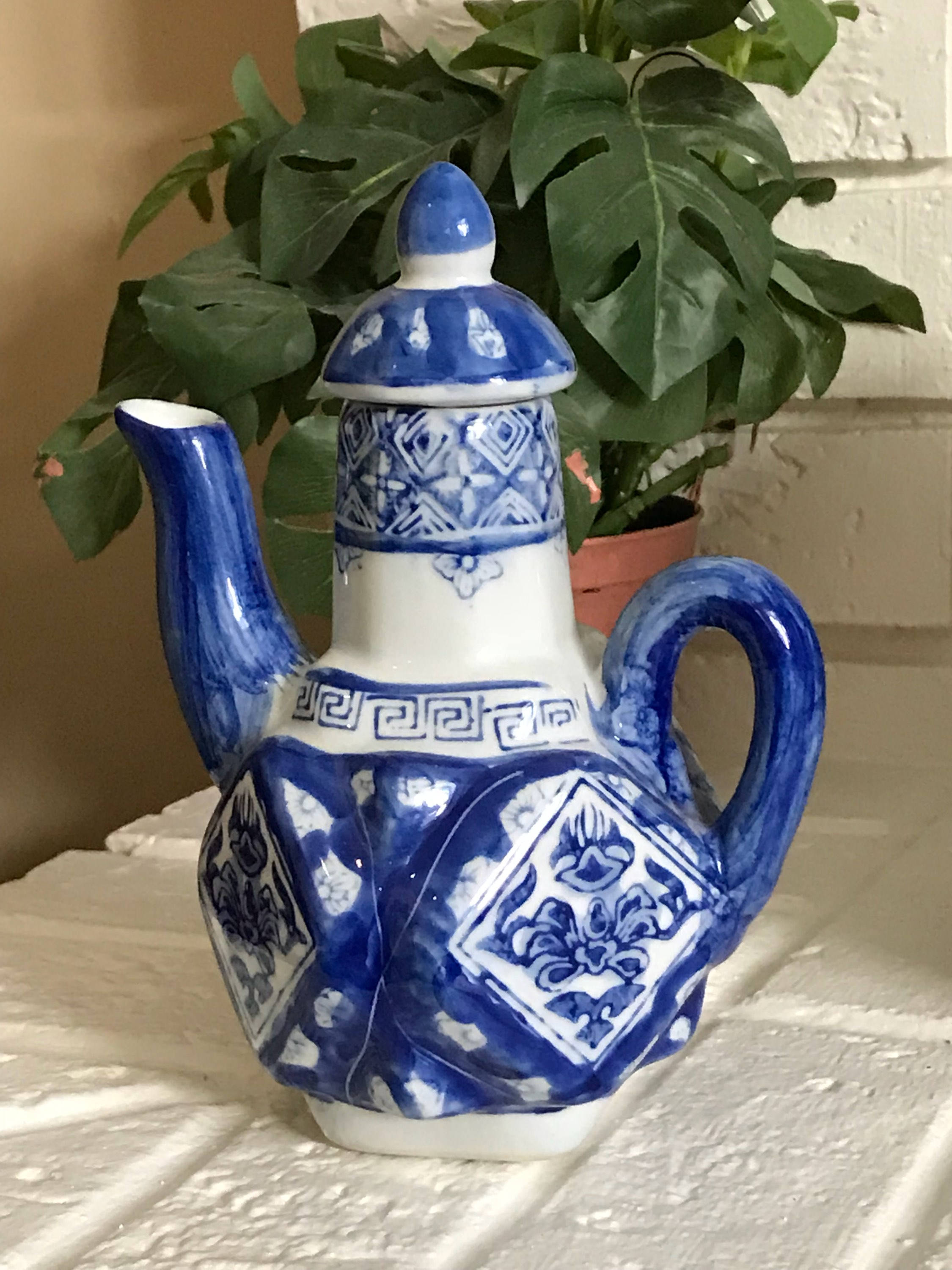 Canton Collection Canton Collection Teapot - Etsy