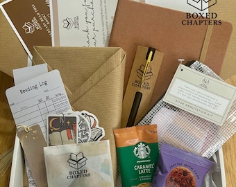Mystery Book Box Gift | Annotation Kit, Stationery & Treats