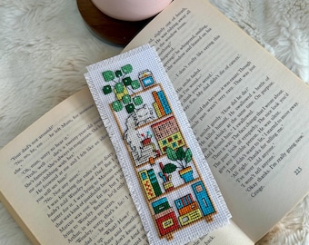 Cross Stitch Bookmark Kit | Book Lover DIY Craft