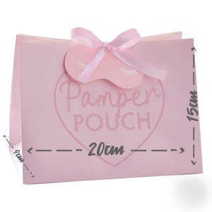 5 Pack Pamper Pouch, Pamper Party Bags, Pamper party image 3