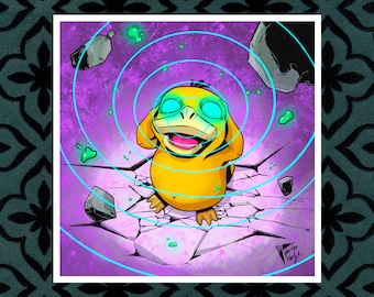 Psyduck-afdrukken