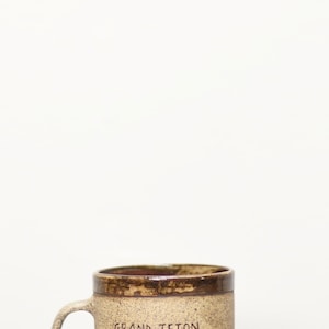 Grand Teton Nationalpark Stoneware Keramik Becher
