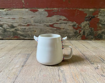 porcelain buffalo mug
