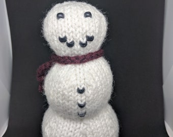 Snowman toy pattern