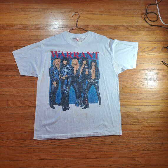 Vintage 1989 Warrant 'eats America' Concert Tour T-shirt - Etsy