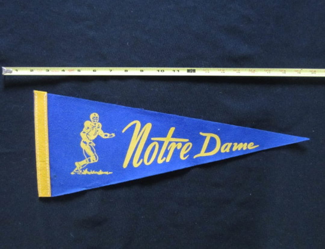 OGC Nice rare fanion vintage foot football pennant wimpel