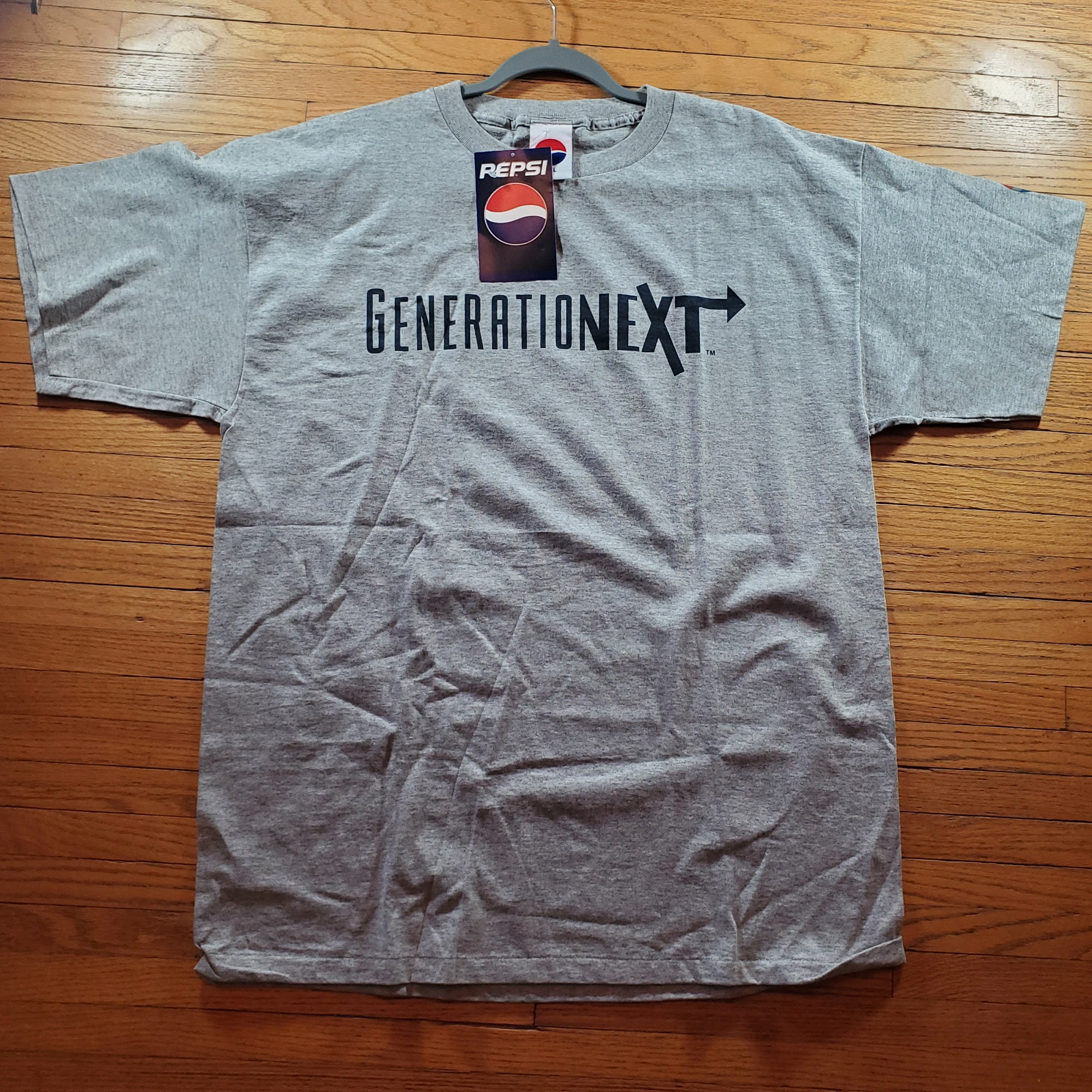Vintage 1990s Pepsi Generaton Next Promotional T-shirt NWT (new