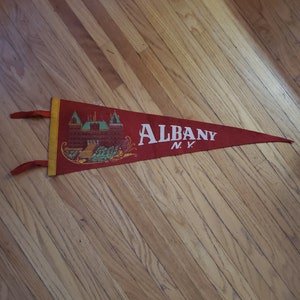 Vintage Pennant - Albany, New York