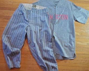 Maillot Baseball Vintage Laine Powers Pennsburg PA - Années 1940 - Taille 34
