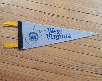 Vintage Pennant - West Virginia