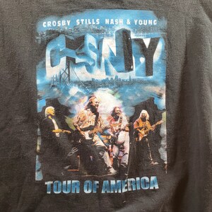 Vintage Crosby Stills & Nash 1992　Tシャツ Vintage 90s Crosby Stills Nash T-shirt | 1992 Acoustic Tour