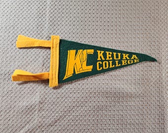 Vintage Mini Wimpelkette - Keuka College