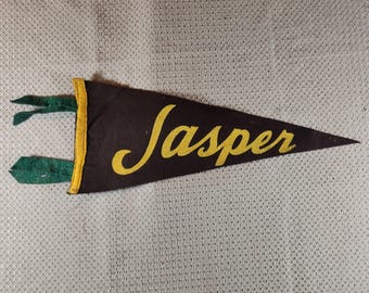 Vintage Pennant - Jasper, Alberta