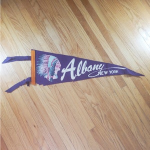 Vintage Pennant - Albany, New York