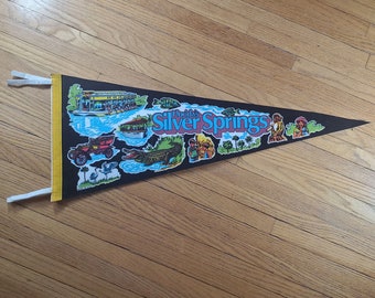 Vintage Pennant - Silver Springs, Florida