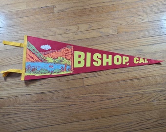 Vintage Pennant - Bishop, California