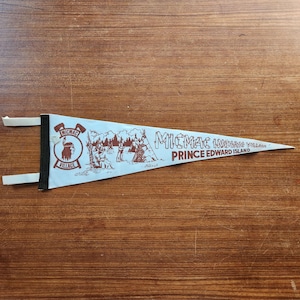 Vintage Pennant - MicMac Village, Prince Edward Island (PEI)