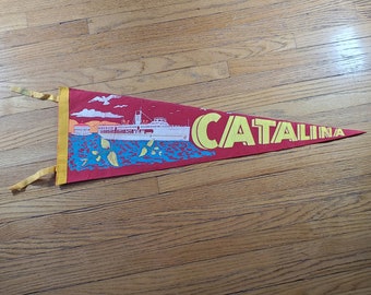 Vintage Pennant - Catalina, California