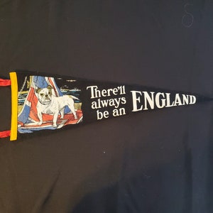 Vintage Pennant - England