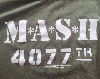 Vintage 1981 MASH 4077th TV Series T-Shirt