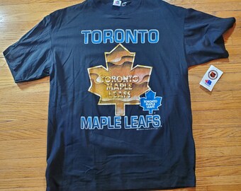 Vintage 1993 Toronto Maple Leafs Print T Shirt