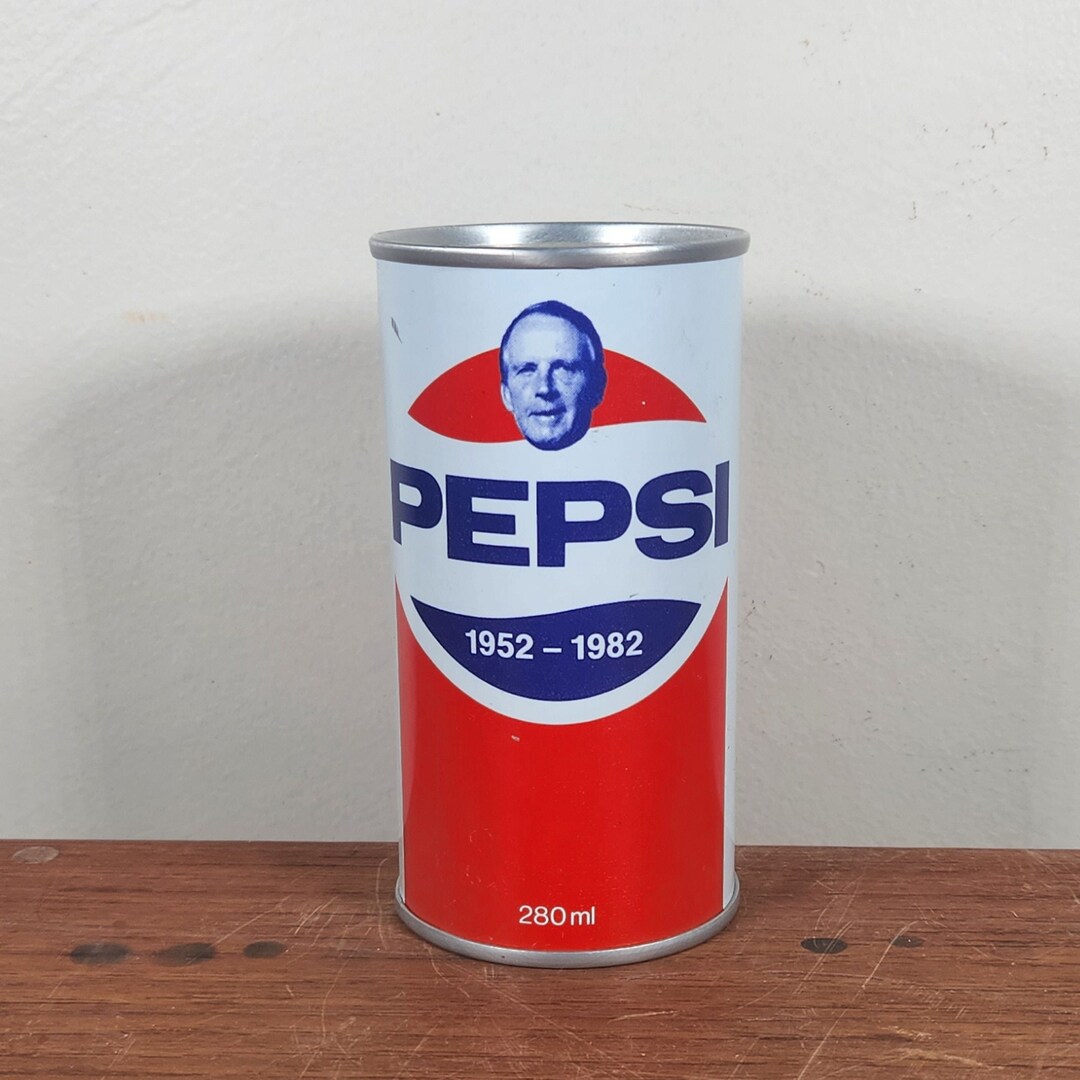 Rare Vintage Collectible Pepsi Tin Can Coin Piggy Bank Etsy