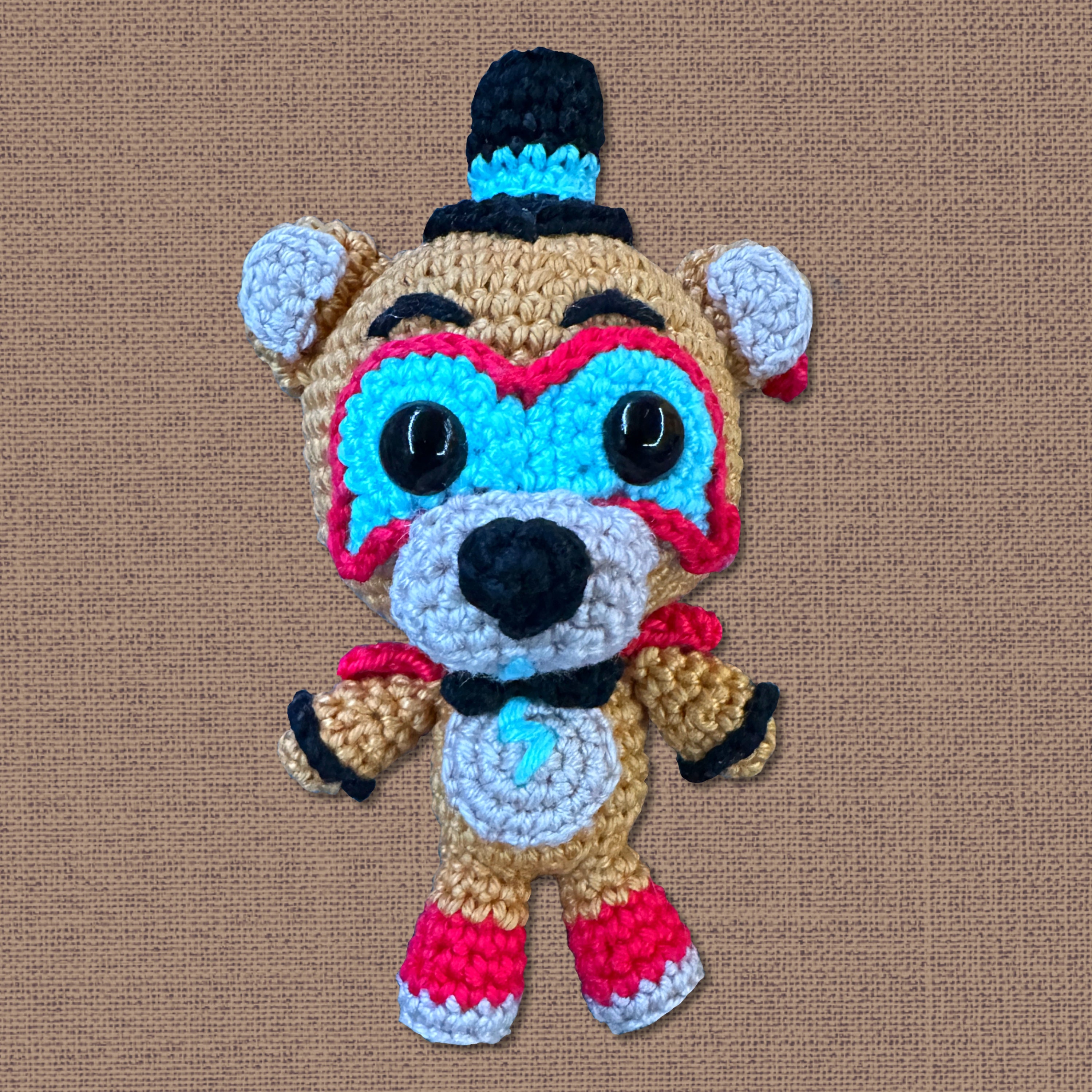 Glamrock Freddy Crochet Pattern - Etsy